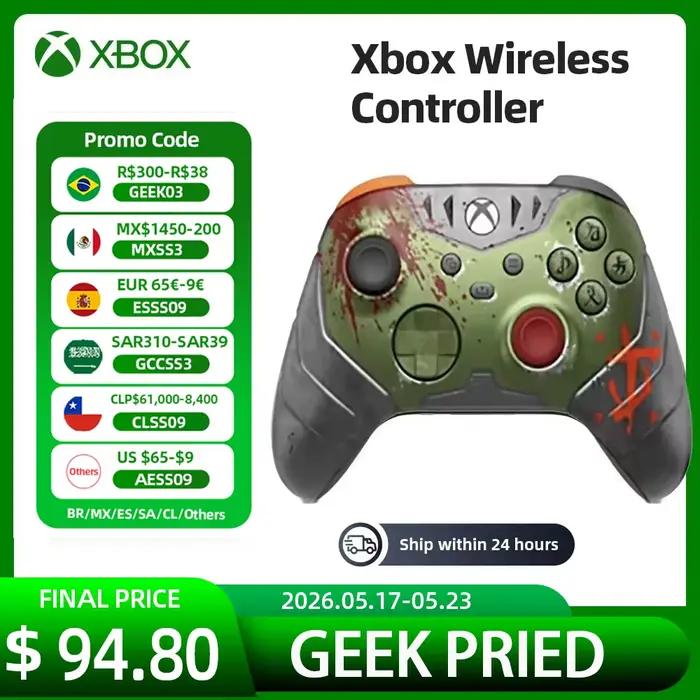 Contrôleur sans fil Microsoft Xbox Nouveau The Dark Ages Original Starfield Édition Limitée