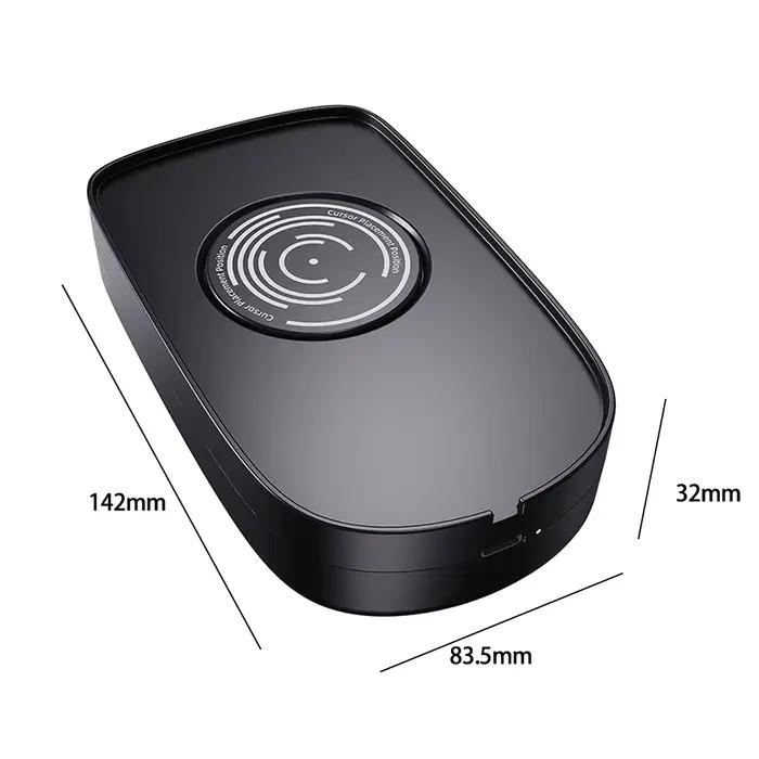 Souris sans fil et filaire sans pilote avec bouton de déplacement réglable