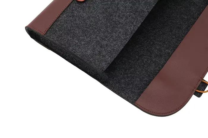 Sac de transport de clavier en feutre PU
