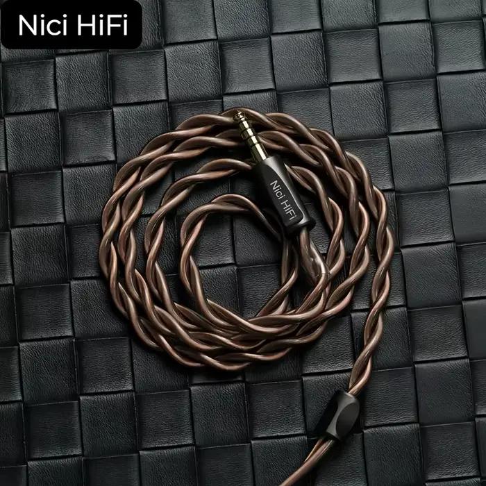 Câble pour casque NiCi HiFi avec 4 broches XLR 4