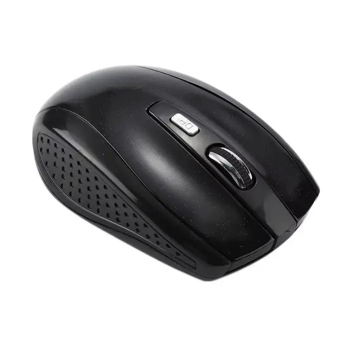 Souris optique sans fil YYMSF avec 6 boutons et résolution 1200 DPI pour jeu et navigation web portable et pratique