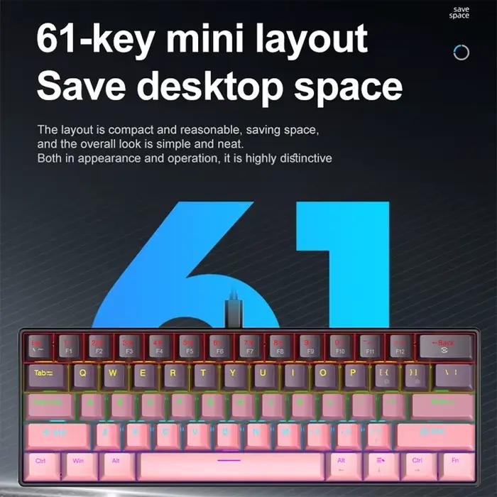 Clavier mécanique APAYADO filaire dégradé 60%