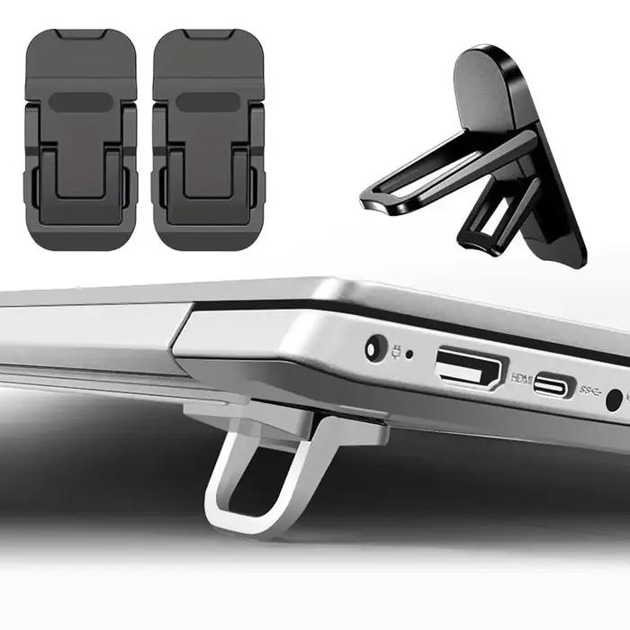 Supports de Clavier Double Angle Inclinable Auto-Adhésifs Compact et Portable Compatible Universellement Ordinateurs Portables Occasions Spéciales Travail Étude Cadeau Idéal