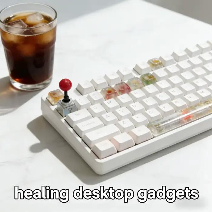 Nouveau Capuchons de touches Artisan pour clavier mécanique contrôle de jeu rocker personnalité mignonne rétro accessoire de jeu pour clavier