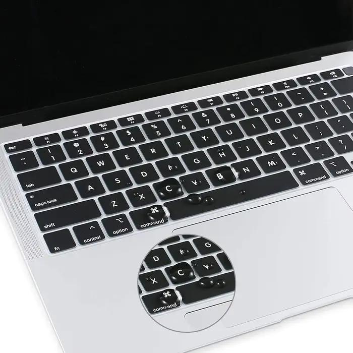 Couverture de clavier en Silicone QWERTY
