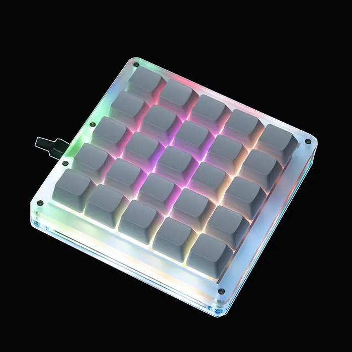 QMK – clavier blanc vierge à 25 touches