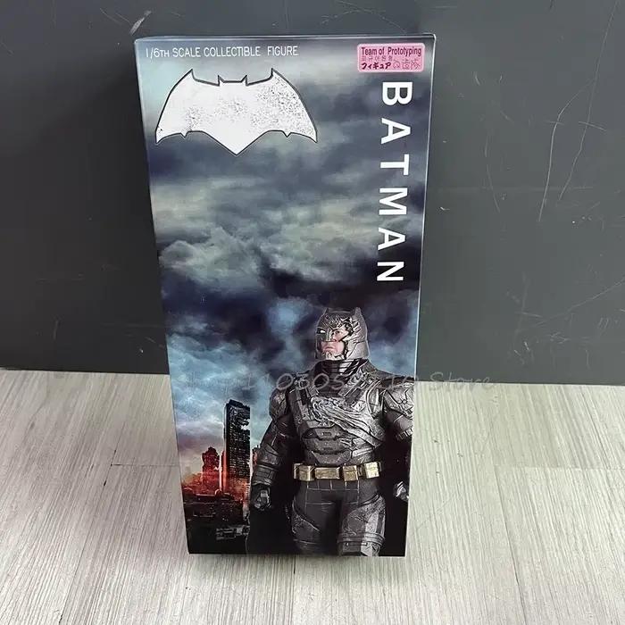 Figurine Batman Hot Team Of Prototyping, figurine Batman blindée endommagée, modèle de film de super-héros, cadeaux de Noël et d'anniversaire