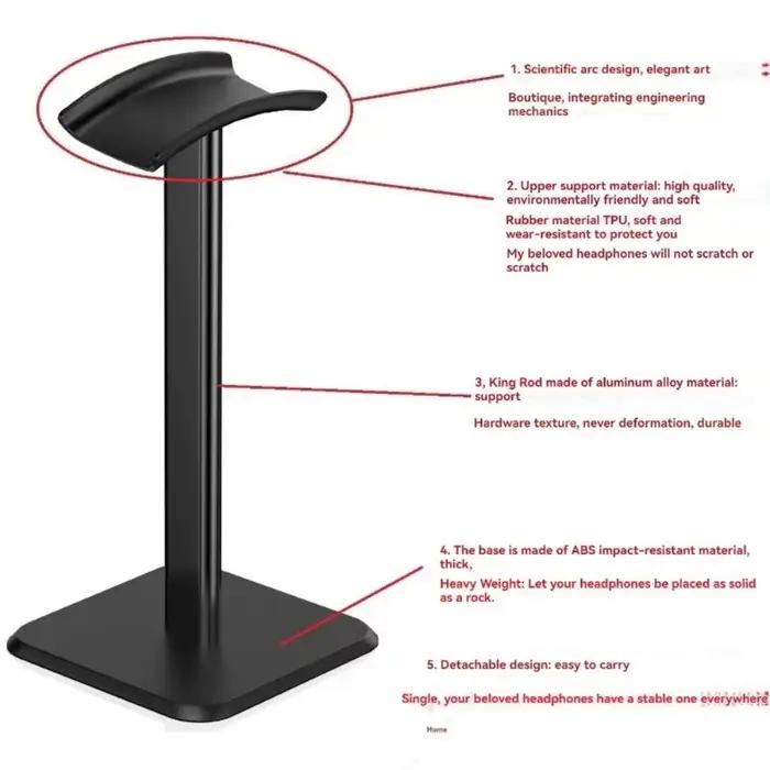 Support de casque pour bureau