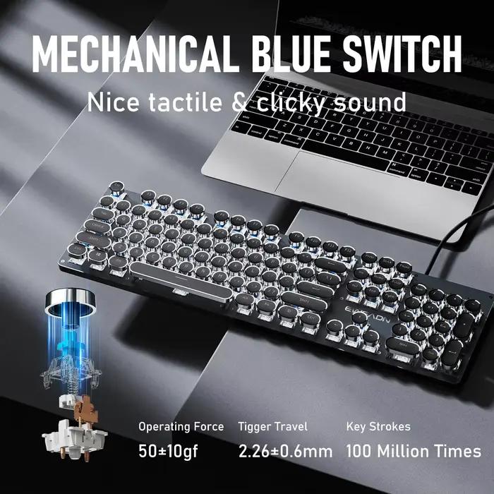 Clavier mécanique EWEADN TK100