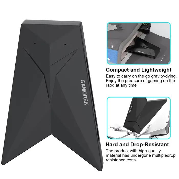 Support de chargement pour contrôleur RGEEK pour Lenovo Legion Go 2 conception ergonomique coque de remplacement boîtier en plastique bouton poussoir sans câble portable occasionnel recharge sécurisée pour joueurs occasions spéciales