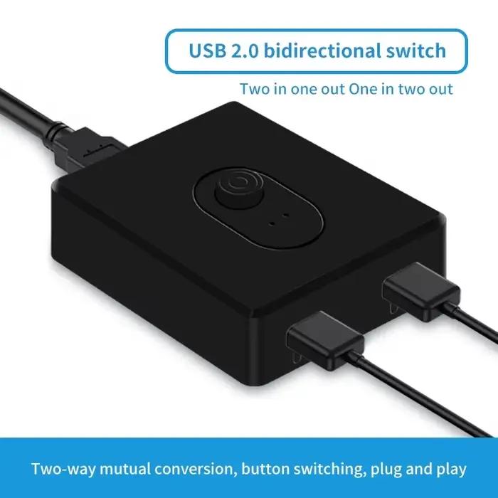 Commutateur USB 3.0 Hub 1x2/2x1
