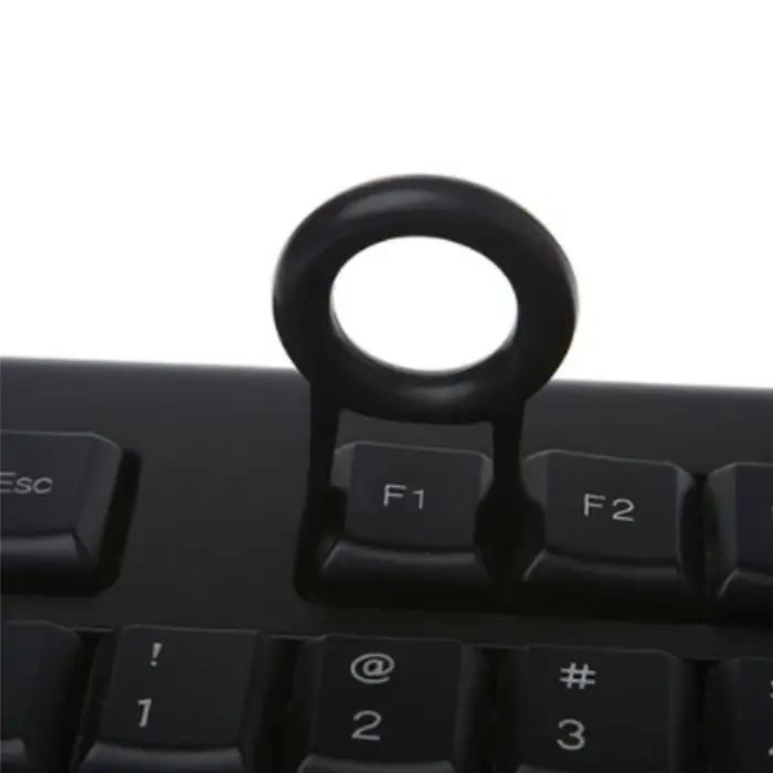 Extracteur de touches mécaniques noir pour réparation de clavier, 1 pièce