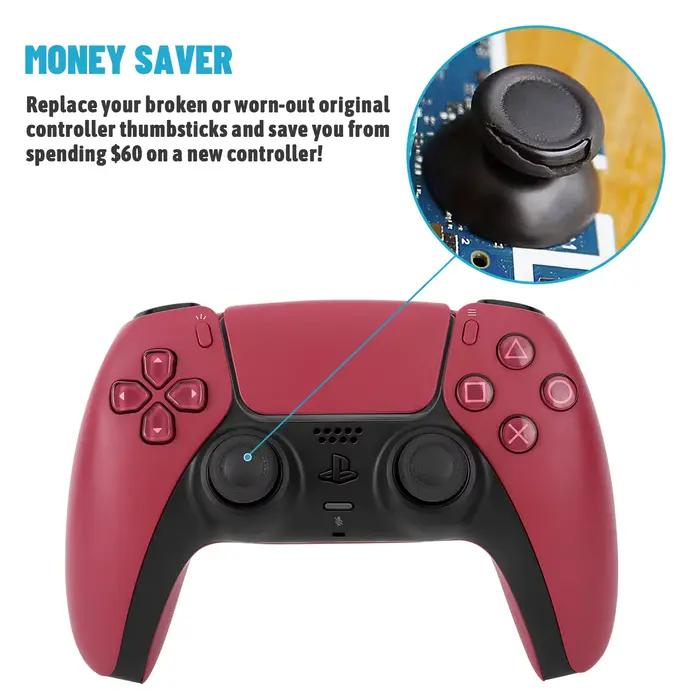 Touches de pouce de remplacement pour contrôleur PS5