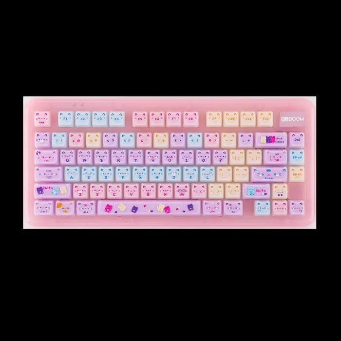 KiiBOOM Meow Pudding V2 – Ensemble de touches de clavier 128 touches