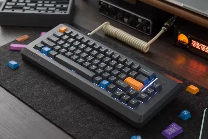 Domikey-Capuchons de touches PBT Doubleshots