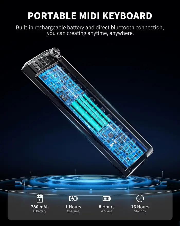 Mini clavier Iacity avec contrôleur Bluetooth