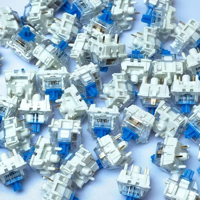 Interrupteurs de clavier mécanique bleus