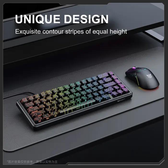 Clavier de jeu à interrupteur magnétique Onikuma G67 – 8 KHz