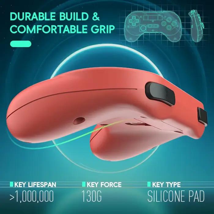 Manette de jeu sans fil rétro Data Frog PC07 avec double récepteur