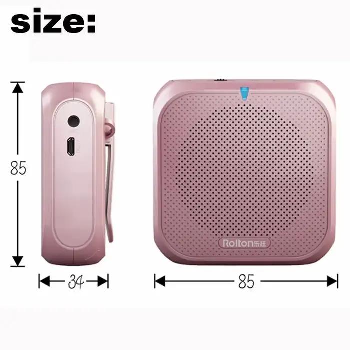 Casque Microphone haut-parleur amplificateur vocal enregistreur micro