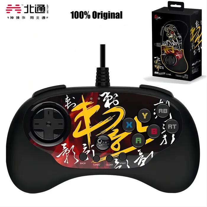 Contrôleur Betop Original BEITONG CIYING manette de jeu de combat USB filaire contrôle de jeu Arcade Joystick pour Android TV PC ordinateur PS3