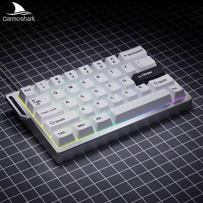 Clavier de jeu mécanique Darmoshark KT35 en alliage d'aluminium