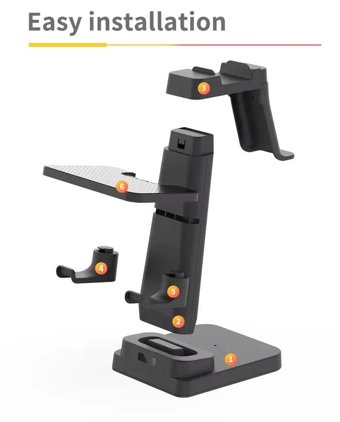 Support de fixation pour casque de réalité virtuelle Meta Oculus Quest 3 2 Pro Quest3 Quest2