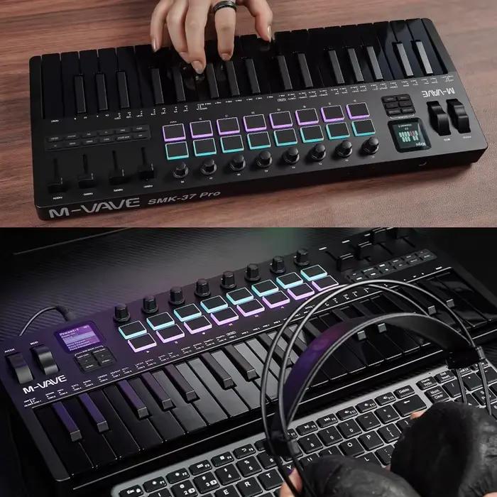 Contrôleur MIDI pour clavier M-VAVE SMK-37 PRO
