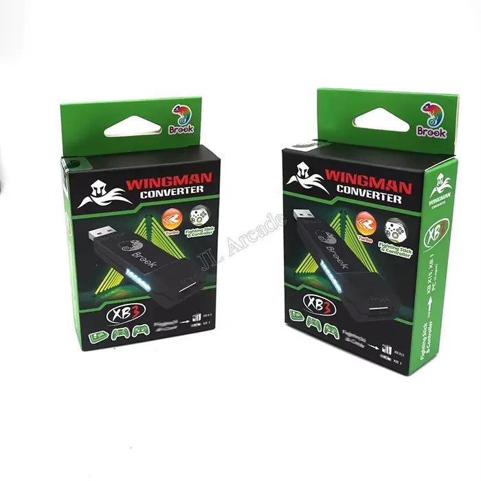 Convertisseur Brook Wingman XB3 pour Xbox One/Xbox Series X | Adaptateur de contrôleur Hitbox pour bâton de combat d'arcade filaire pour console S/PC