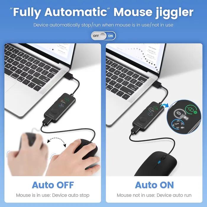 Jiggler de souris USB entièrement automatique