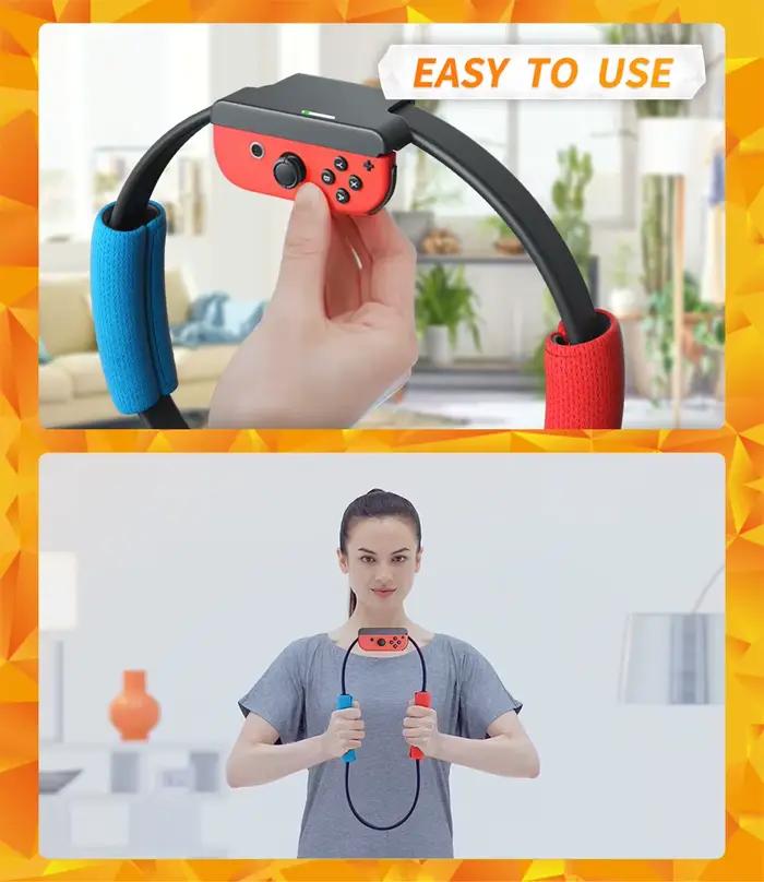 Sangle de jambe élastique réglable HOT pour Nintendo Switch