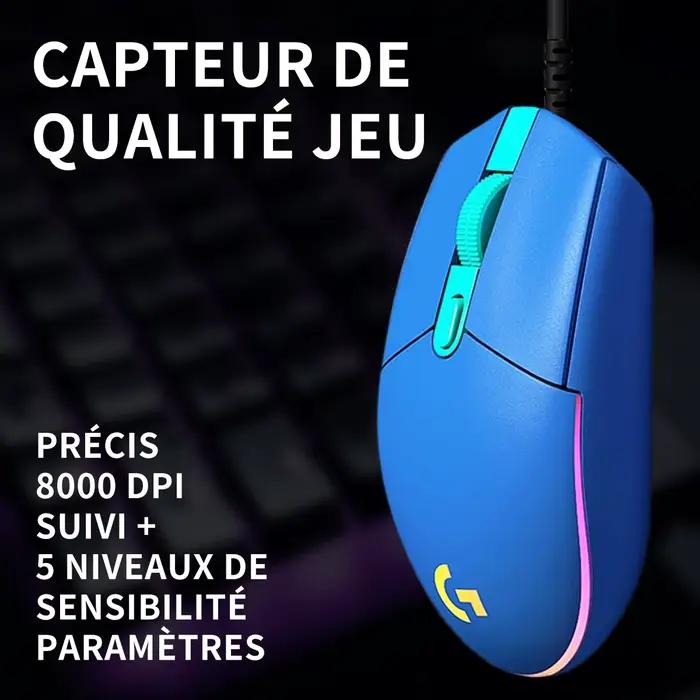 Logitech G203 : Du jeu au travail, une souris fait tout