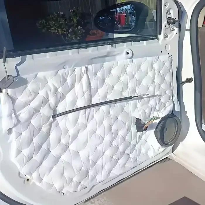 Tapis insonorisant pour voiture 50x80cm, isolation phonique, mousse à cellules fermées, mousse ignifuge, accessoires intérieurs pour voiture