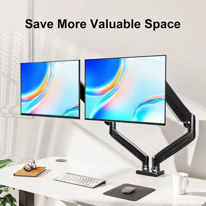 Support double moniteur pouvant supporter jusqu'à 19