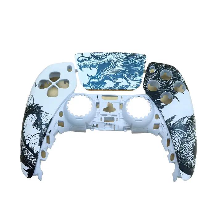 POUR Remplacement du coque du contrôleur de jeu PS5 - Couvercles supérieurs et inférieurs en édition limitée pour les contrôleurs PS5 2.0 et 3.0. Contrôle