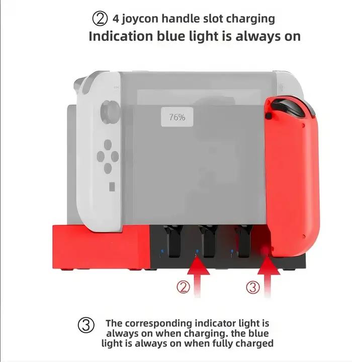 Station de chargement Switch Joycon