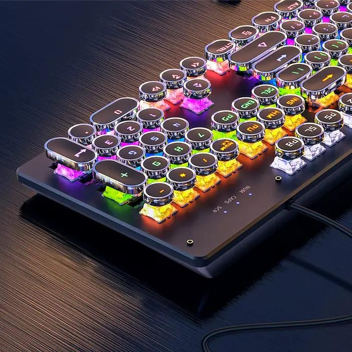 Clavier mécanique rétro Punk