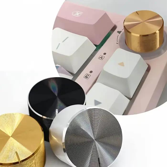 Bouton de volume rotatif pour clavier mécanique