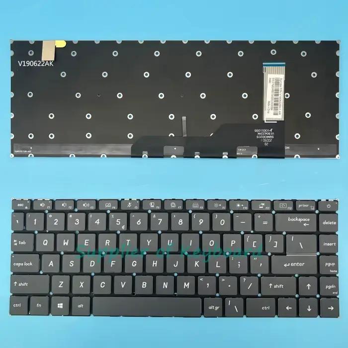 Nouveau clavier anglais/russe/italien/espagnol/français/arabe pour ordinateur portable MSI Prestige 15 A10SC MS-16S3 rétroéclairé