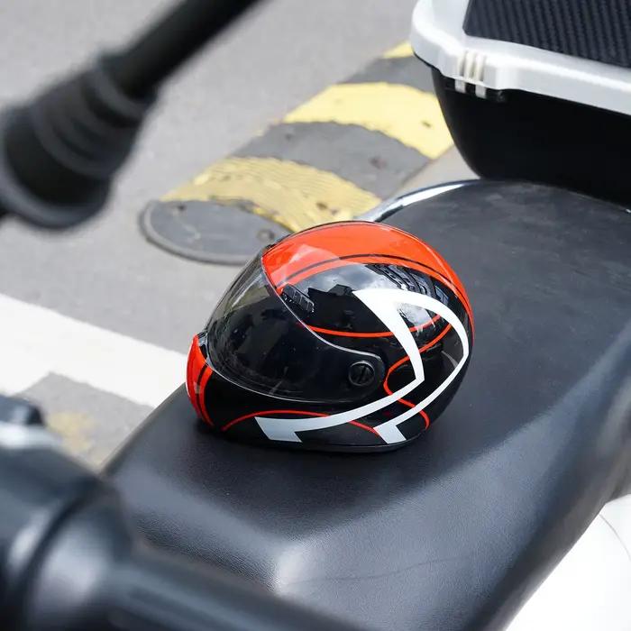 Casque de moto intégral pour animaux de compagnie, mini casque de sécurité pour moto, protection de la tête en plein air, chapeau dur pour animaux de compagnie, chat et chien