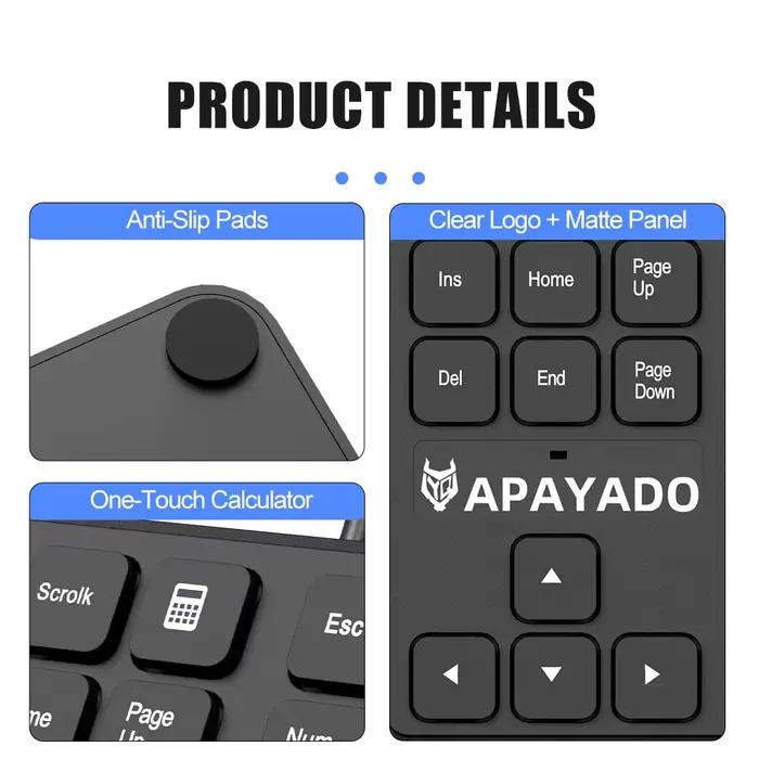 Clavier numérique filaire APAYADO T35