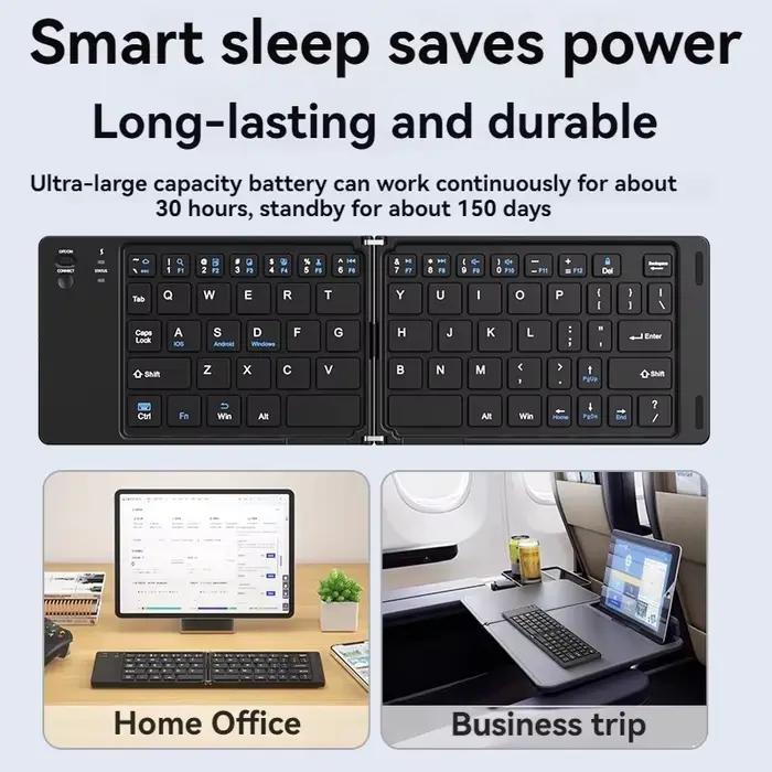 Nouveau clavier sans fil pliable