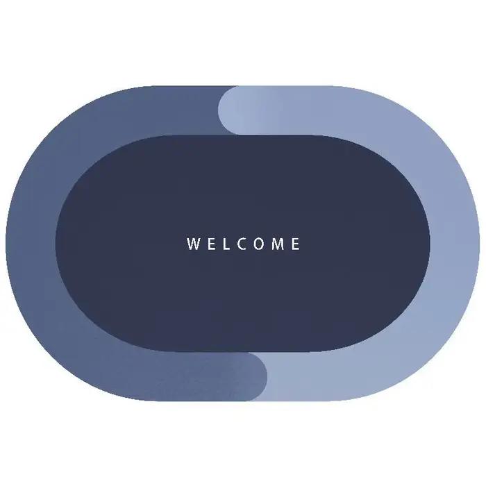 Tapis de Douche Super Absorbant Antidérapant pour Salle de Bain, Tapis de Sol Simple pour Cuisine, Entrée, Douche, Baignoire, Décoration Maison
