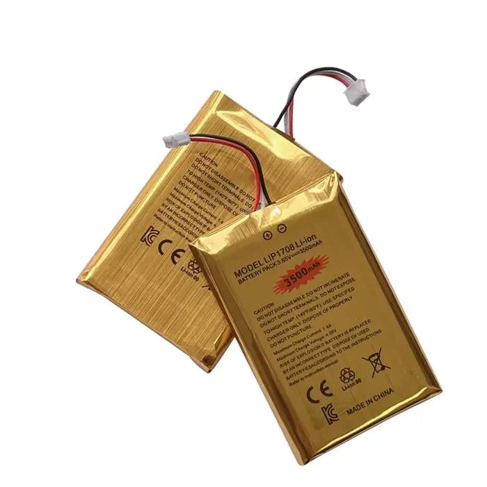 Batterie de contrôleur de jeu Dualsense pour Sony PlayStation 5 3500mAh LIP1708 haute densité énergétique protection surcharge et surchauffe disponible en blanc bleu jaune noir vert