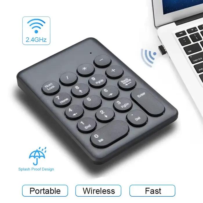 Mini clavier numérique portable sans fil