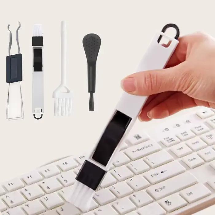 Kit de nettoyage de clavier 4 pièces avec extracteur de capuchons de touches