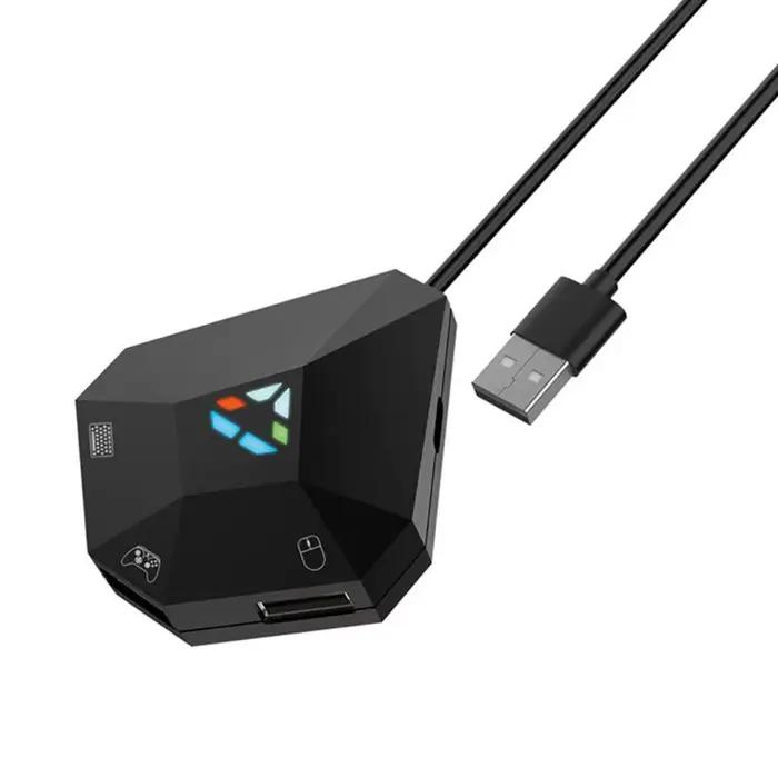 Adaptateur de convertisseur de souris de clavier de jeu pour la console Switch/PS4/PS3/X-BOX ONE/360