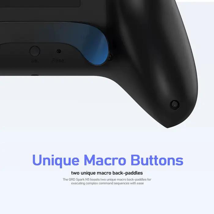 Nouveau manette de jeu sans fil QRD Spark N5 pour contrôleur ps5/4 pour PC