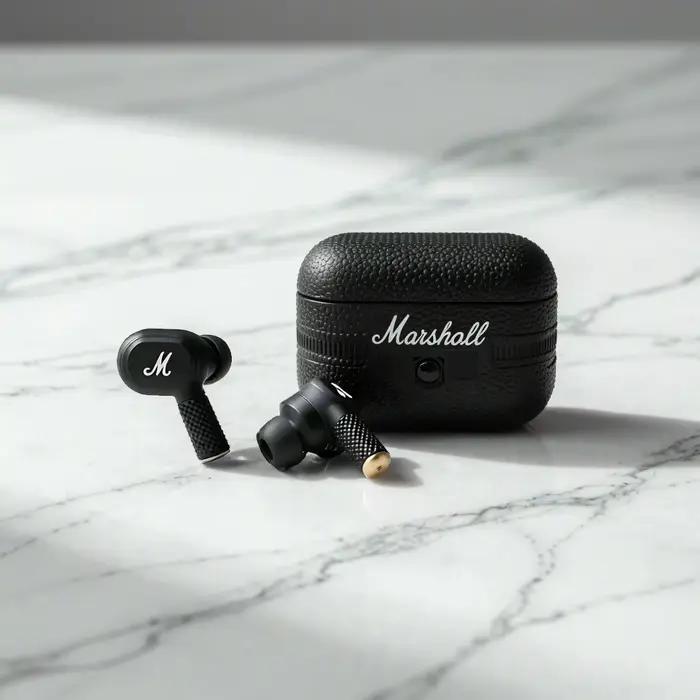 Écouteurs sans fil à réduction de bruit pour casque audio Bluetooth Marshall Motif A.N.C TWS pour Oppo A98 Vivo V27 Pro