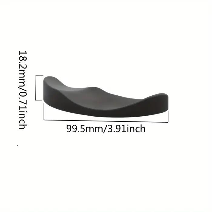 Repose-poignets ergonomique coulissant en gel de silicone souple et léger